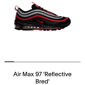 Nike air max’s 97 reflective bred